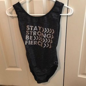 Gymnastics leotard